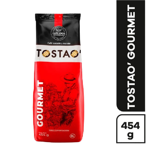 CAFE TOSTAO 454G MOLIDO GOURMET